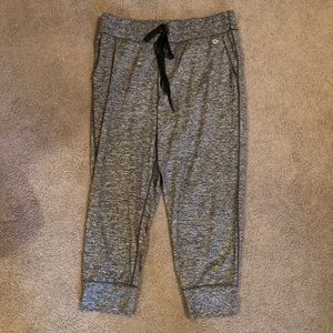 Grey GapFit Cropped Joggers